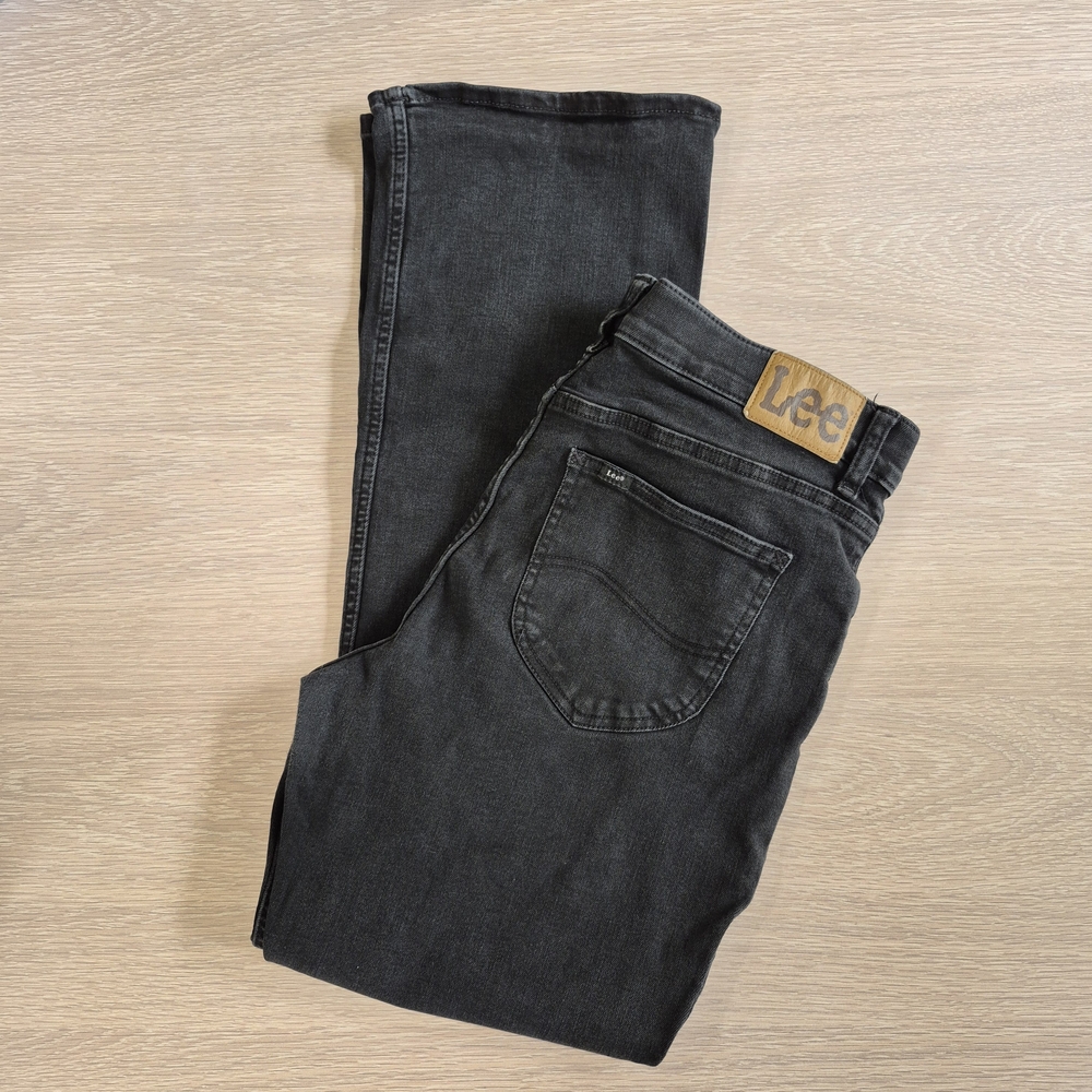 Lee Black Boot Cut Denim Jeans